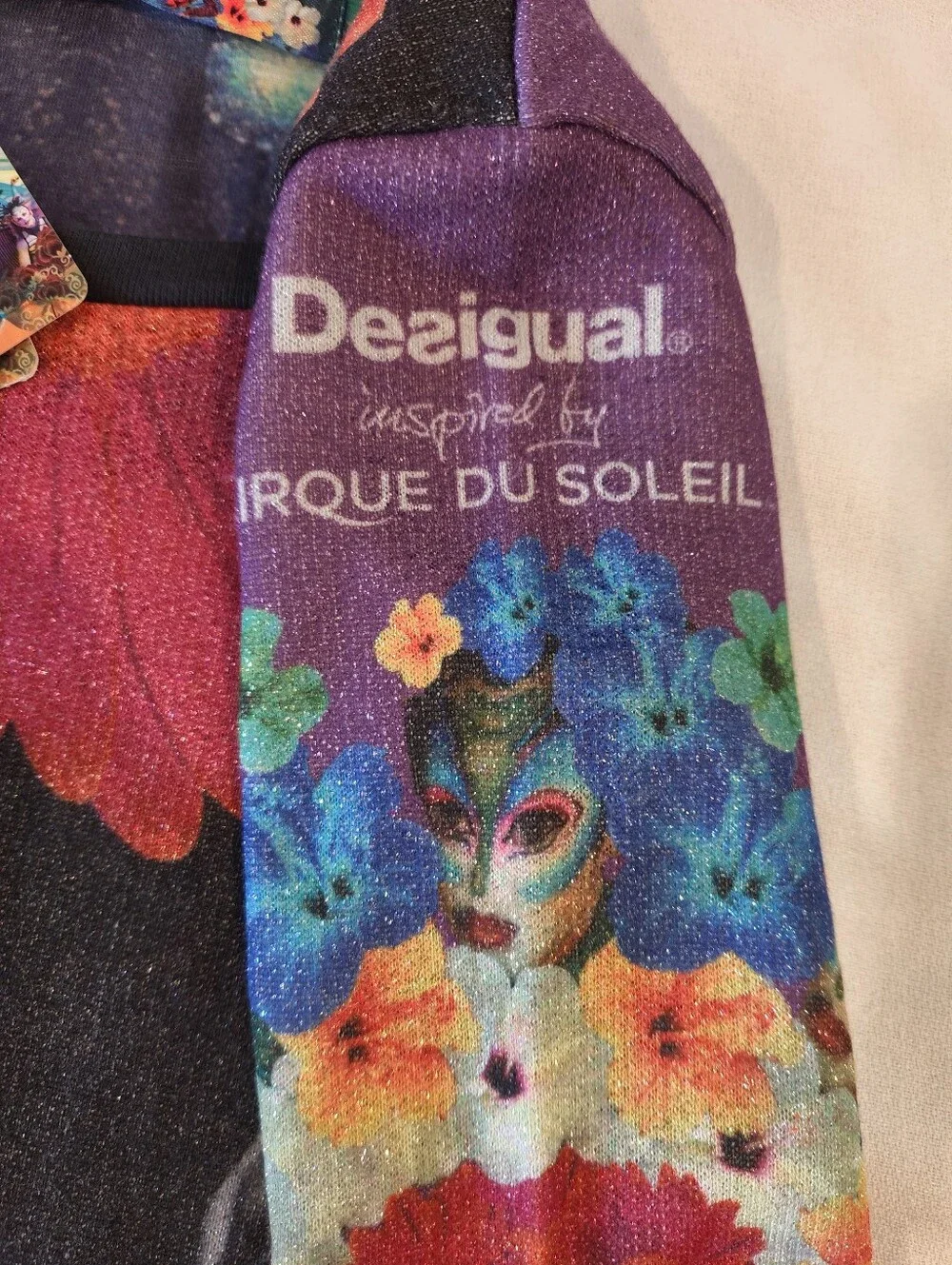 NWT Desigual Cirque Du Soleil Girls Tunic/Dress Size 9/10
